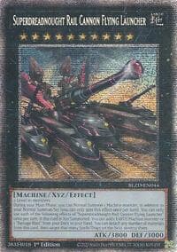 Superdreadnought Rail Cannon Flying Launcher (Starlight Rare): Blazing Dominion