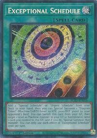 Exceptional Schedule: Blazing Dominion
