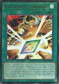 Beta Evolution Pill - Ultranscendance: Battles of Legend: Glorious Gallery