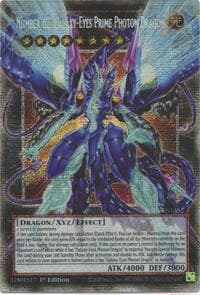 Number 62: Galaxy-Eyes Prime Photon Dragon (Starlight Rare): Battles of Legend: Glorious Gallery