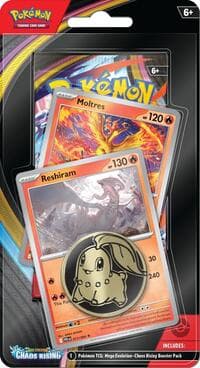Chaos Rising Single Pack Blister [Reshiram/Moltres]: Chaos Rising