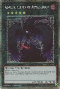 Adreus, Keeper of Armageddon (Starlight Rare): Battles of Legend: Glorious Gallery