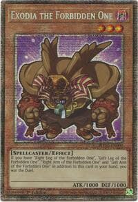 Exodia the Forbidden One (Starlight Rare): Battles of Legend: Glorious Gallery