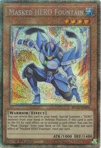 Masked HERO Fountain (Starlight Rare): Battles of Legend: Glorious Gallery