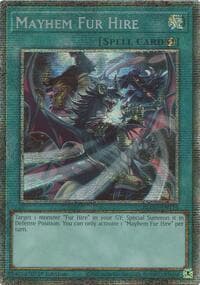 Mayhem Fur Hire (Starlight Rare): Battles of Legend: Glorious Gallery