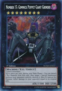 Number 15: Gimmick Puppet Giant Grinder: Number Hunters