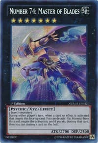 Number 74: Master of Blades: Number Hunters