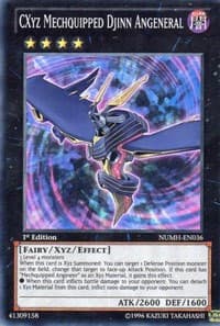 CXyz Mechquipped Djinn Angeneral: Number Hunters