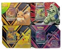 Costco Exclusive 4-Tin Bundle: V Powers Tin [Set of 3] + V Strikers [Tyranitar]: Miscellaneous Cards & Products