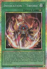 Invocation - "Sword" (Starlight Rare): Chaos Origins