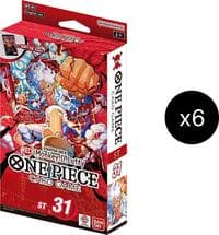 Starter Deck 31: RED Monkey.D.Luffy Display: Starter Deck 31: RED Monkey.D.Luffy