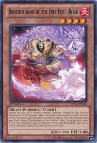 Brotherhood of the Fire Fist - Boar: Judgment of the Light
