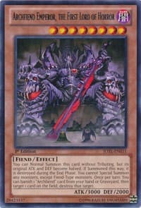 Archfiend Emperor, the First Lord of Horror: Judgment of the Light