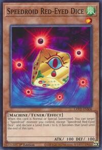 Speedroid Red-Eyed Dice: Legendary Arc-V Decks