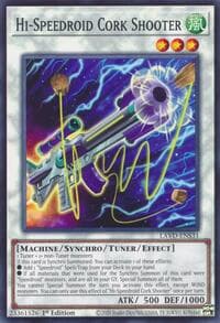 Hi-Speedroid Cork Shooter: Legendary Arc-V Decks