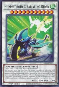 Hi-Speedroid Clear Wing Rider: Legendary Arc-V Decks