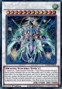 Crystal Clear Wing Over Synchro Dragon: Legendary Arc-V Decks
