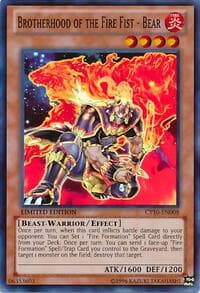 Brotherhood of the Fire Fist - Bear: 2013 Collectors Tins