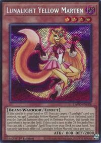 Lunalight Yellow Marten (Secret Rare): Legendary Arc-V Decks