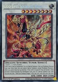 Odd-Eyes Solblaze Dragon (Secret Rare): Legendary Arc-V Decks
