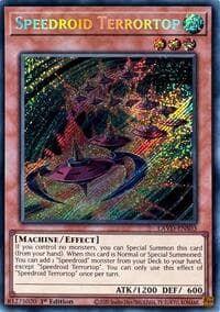 Speedroid Terrortop (Secret Rare): Legendary Arc-V Decks