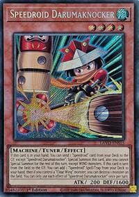 Speedroid Darumaknocker (Secret Rare): Legendary Arc-V Decks