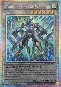 Stardust Charge Warrior (Starlight Rare): Legendary Arc-V Decks