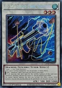 Hi-Speedroid Cork Shooter (Secret Rare): Legendary Arc-V Decks