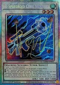 Hi-Speedroid Cork Shooter (Starlight Rare): Legendary Arc-V Decks