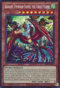 Radiant Typhoon Fonix, the Great Flame (Secret Rare): Limited Pack World Championship 2026