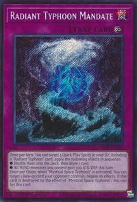 Radiant Typhoon Mandate (Secret Rare): Limited Pack World Championship 2026