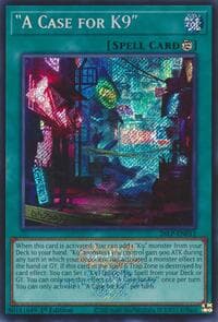 "A Case for K9" (Emblazoned Secret Rare): Limited Pack World Championship 2026