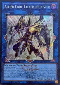 Allied Code Talker @Ignister (Emblazoned Secret Rare): Limited Pack World Championship 2026