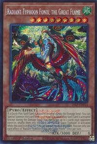 Radiant Typhoon Fonix, the Great Flame (Emblazoned Secret Rare): Limited Pack World Championship 2026