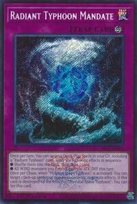 Radiant Typhoon Mandate (Emblazoned Secret Rare): Limited Pack World Championship 2026