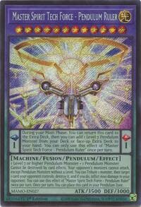 Master Spirit Tech Force - Pendulum Ruler  (Secret Rare): Magnificent Monsters