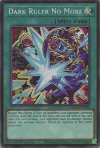 Dark Ruler No More (Secret Rare): Magnificent Monsters