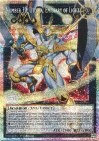Number 39: Utopia, Emissary of Light (Starlight Rare) (Extended Art): Magnificent Monsters
