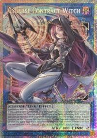 Cyberse Contract Witch (Starlight Rare) (Extended Art): Magnificent Monsters
