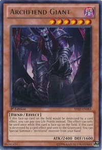 Archfiend Giant: Shadow Specters