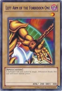 Left Arm of the Forbidden One (Purple): Duelist League Promo