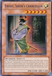 Enishi, Shien's Chancellor (Red): Duelist League Promo