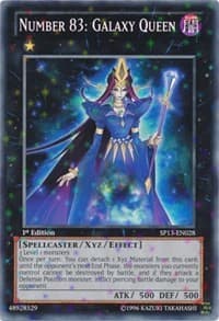 Number 83: Galaxy Queen (Starfoil): Star Pack 2013