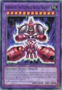 Barbaroid, the Ultimate Battle Machine (Starfoil): Star Pack 2013