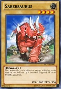 Sabersaurus (Green): Duelist League Promo