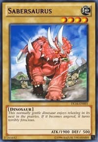 Sabersaurus (Purple): Duelist League Promo