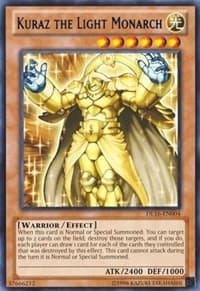 Kuraz the Light Monarch (Blue): Duelist League Promo
