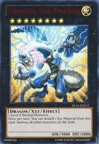 Thunder End Dragon (Red): Duelist League Promo