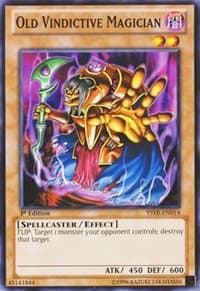 Old Vindictive Magician: Starter Deck: Yugi Reloaded