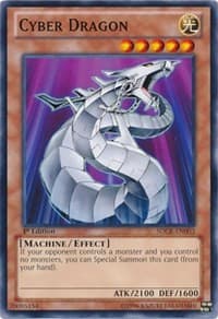 Cyber Dragon (White): Structure Deck: Cyber Dragon Revolution